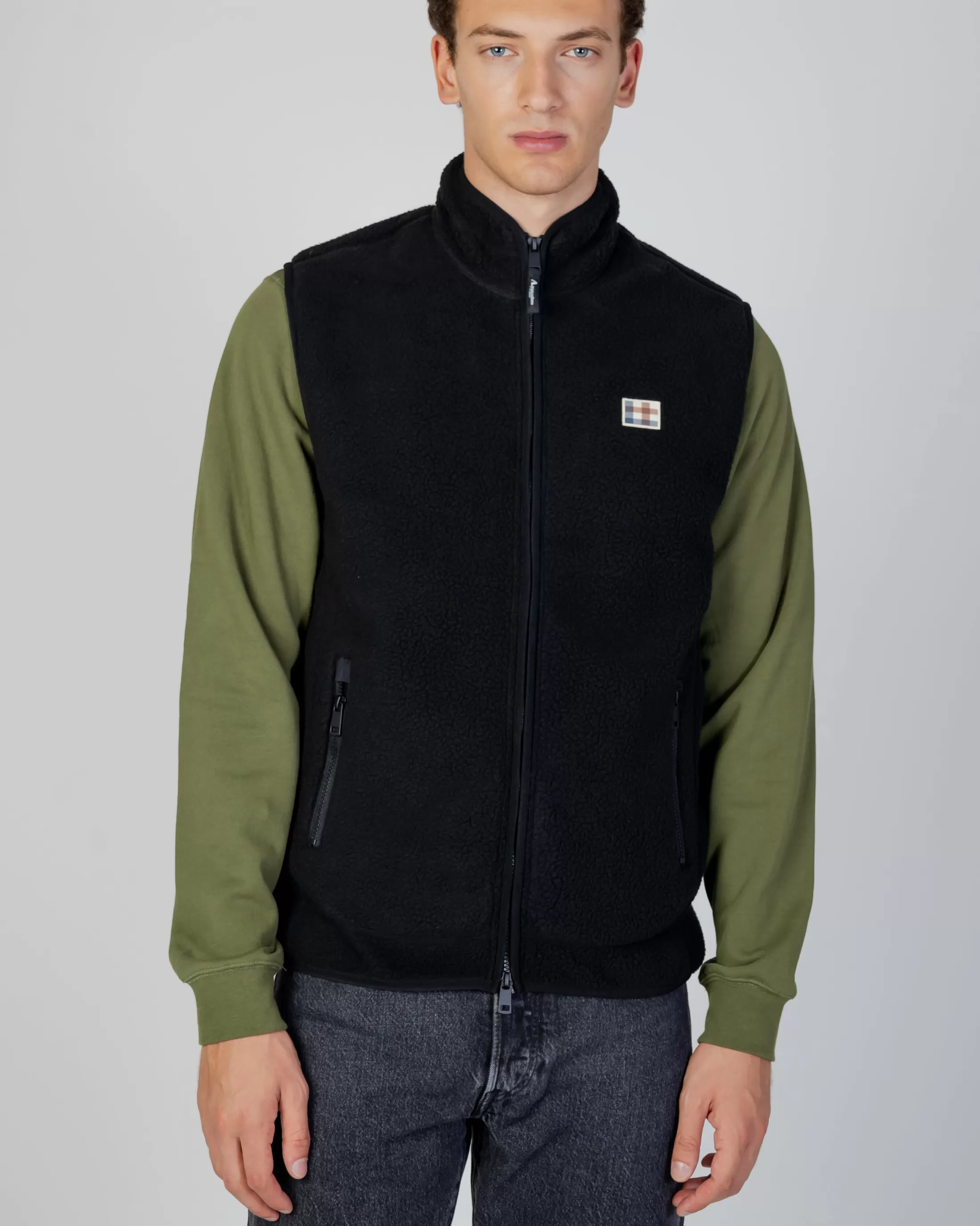 Aquascutum Active Vest | Active One Color Sherpa Vest
