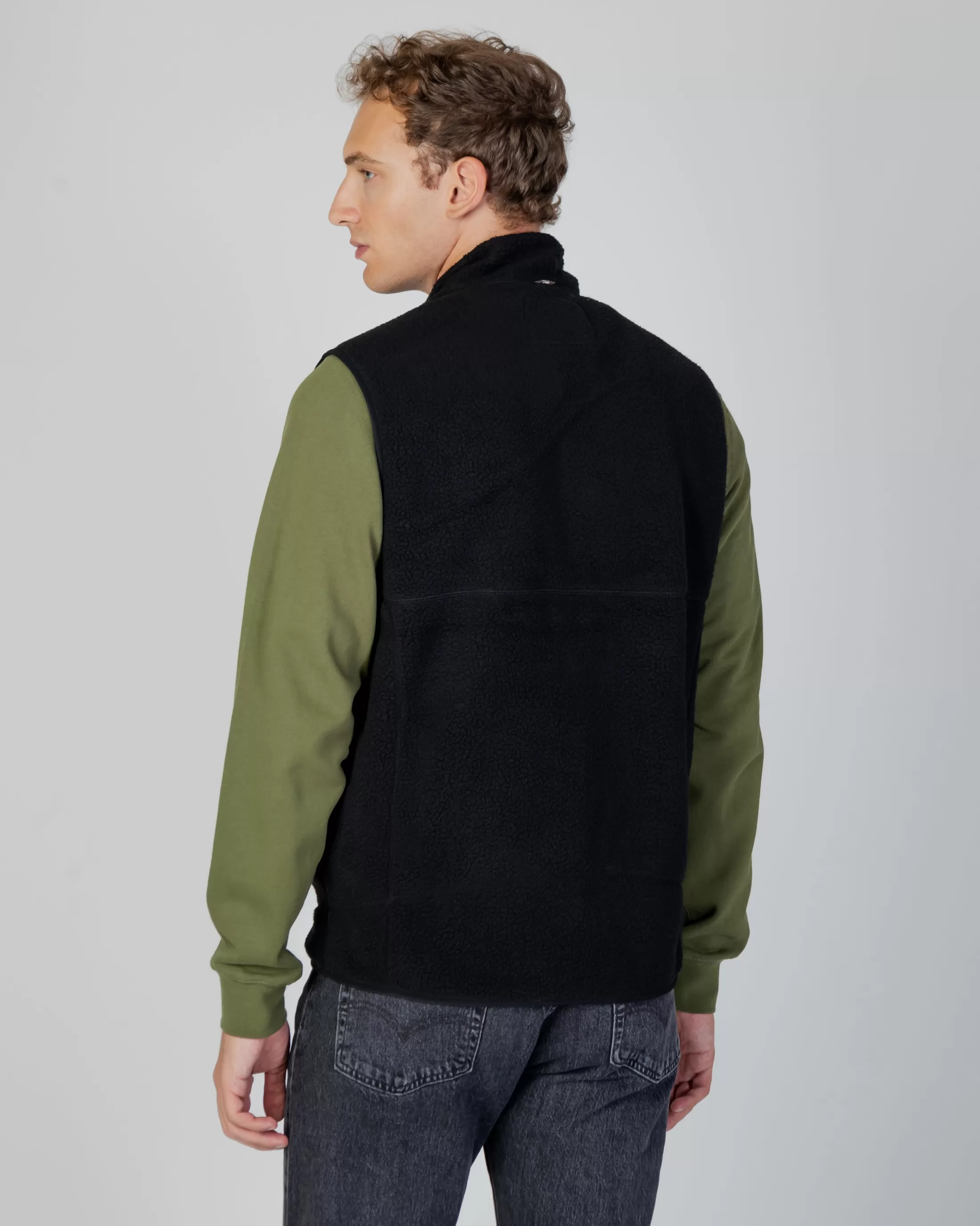 Aquascutum Active Vest | Active One Color Sherpa Vest