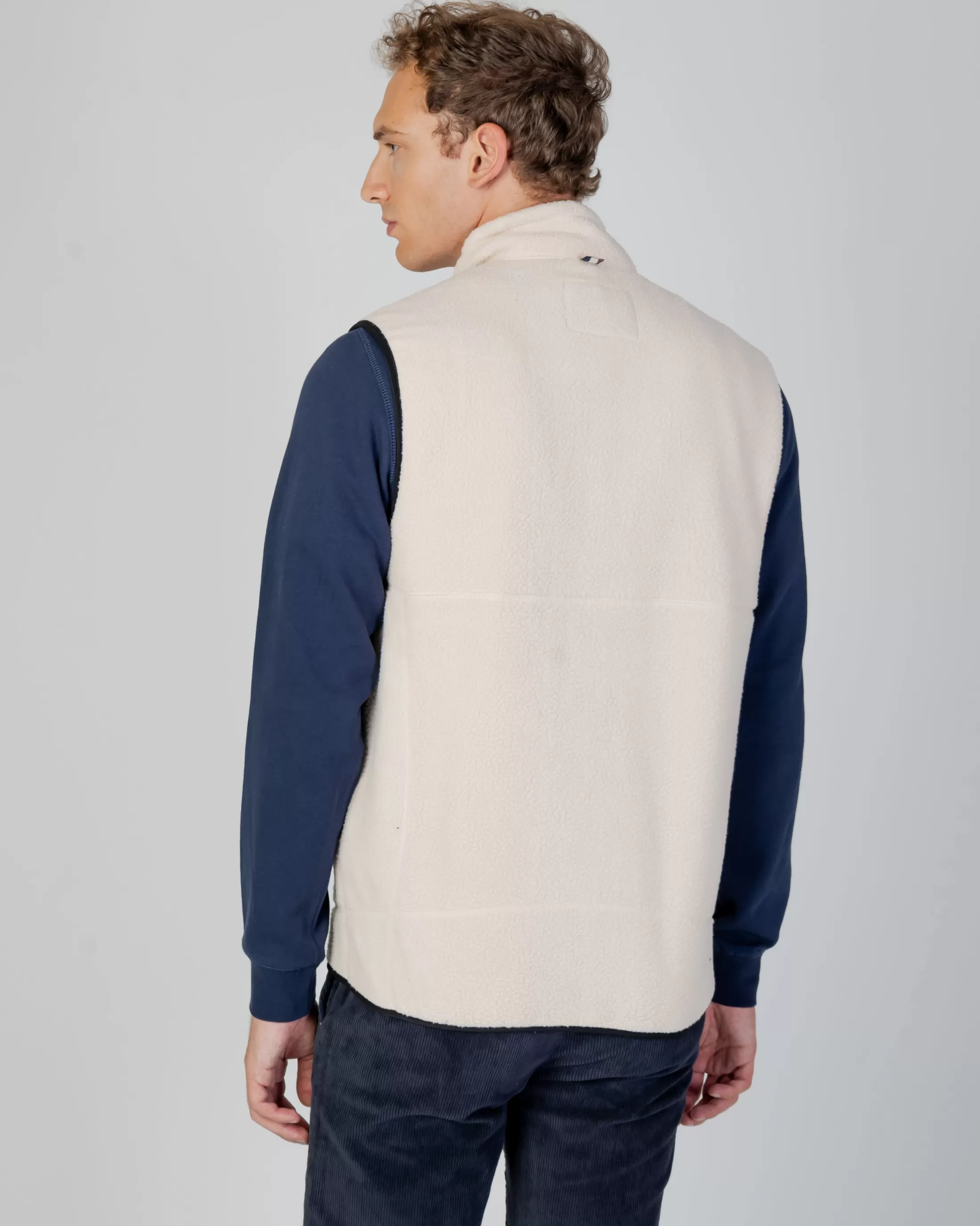 Aquascutum Active Vest | Active One Color Sherpa Vest