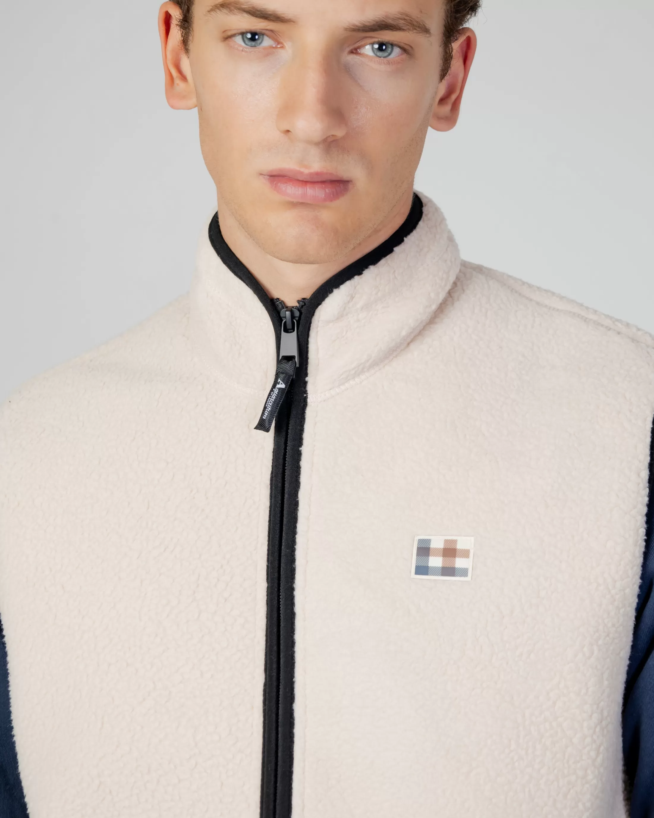 Aquascutum Active Vest | Active One Color Sherpa Vest